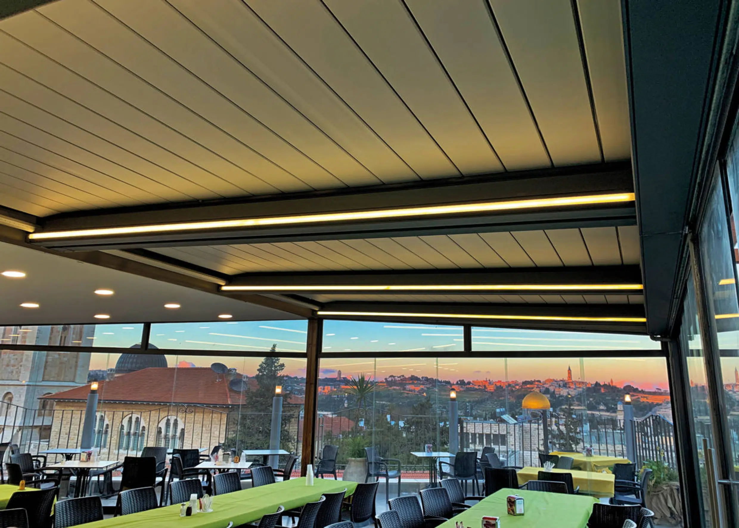 bioklimatik pergola